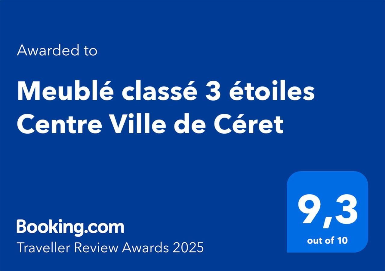 Meuble Classe 3 Etoiles Centre Ville De Céret Esterno foto